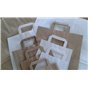 Paper carrying Bags White 180x80x220mm