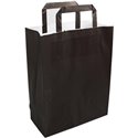 Paper carrying Bags Black 22x10x28mm - Horecavoordeel.com