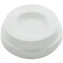 Lid for Coffee To go Cup white 4oz (Small package) - Horecavoordeel.com