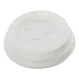 Lid for Coffee To Go Cup white 10 Oz - Horecavoordeel.com