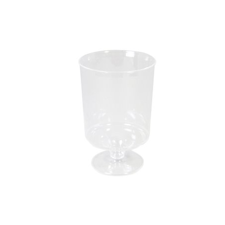 Plastic Wineglass Transparent 150cc - Horecavoordeel.com