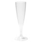 Champagne flute on separate foot 100cc - Horecavoordeel.com