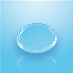 Lid for Sauce cup 70,3mm 50 - 80 - 100cc Round Transparent Proppy - Horecavoordeel.com