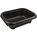 Meal tray Hot Deli Deluxe Base Large Black 375cc - Horecavoordeel.com