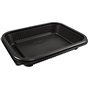 Meal tray Hot Deli Deluxe Base Large Black 650cc - Horecavoordeel.com