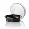 Salad trays octagonal Apet Black - Horecavoordeel.com