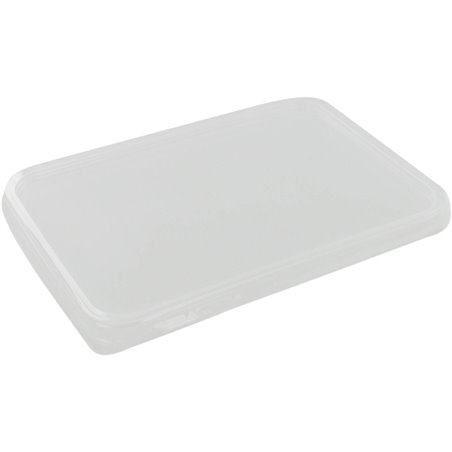 Microwave Meal containers - Bins Lids 182 Series Rectangle PP Transparent - Horecavoordeel.com