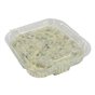 Saladbowl 250cc Transparent square + fixed Lids 132x132x30mm - Horecavoordeel.com