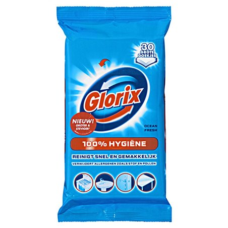 Glorix Hygienic Wipes - Horecavoordeel.com