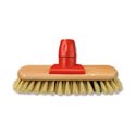 Floor Brush 235mm Wood With Helve Verbinding Union - Horecavoordeel.com