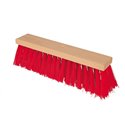 Straatbezem 290mm Rood Nylon Horecavoordeel.com