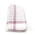 Kitchen towels Blue/Red with stripes 65x65cm - Horecavoordeel.com