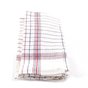 Kitchen towels Blue/Red with stripes 65x65cm - Horecavoordeel.com