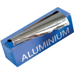 Aluminium Folie 300mm x 250m Dispenserdoos Overdoos Horecavoordeel.com