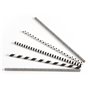 Drinking Straw Paper Black/white Assorted 6mm / 20cm (Small package) - Horecavoordeel.com