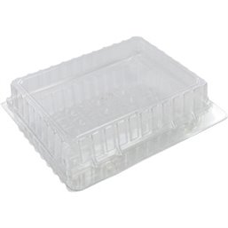 Pastry Boxes Plastic Transparent 140x100x50mm - Horecavoordeel.com