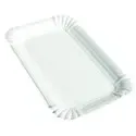 Meat Platter made from Cardboard white unlined 10x16cm - Horecavoordeel.com