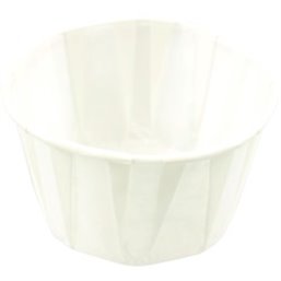 Sauce cup white paper 60cc - Horecavoordeel.com