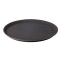 Serving Tray Round 35cm Black - Horecavoordeel.com