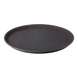 Serving Tray Round 35cm Black - Horecavoordeel.com