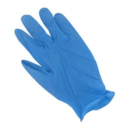 Gloves Latex Blue powdered Small (Small package) - Horecavoordeel.com