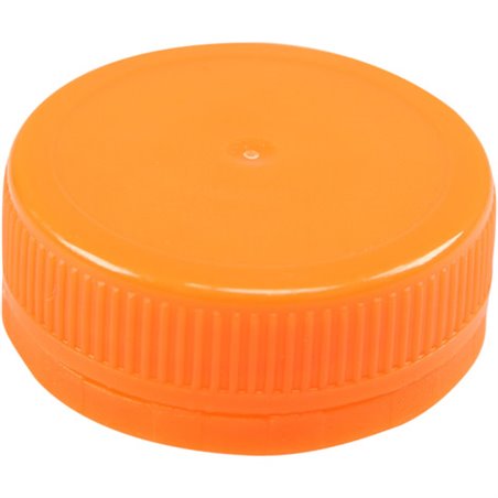 Doppen Oranje voor Pet Flessen Ø 38mm (Klein-verpakking) Horecavoordeel.com