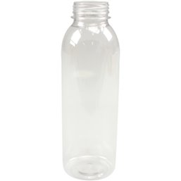 Pet Bottle Transparent 750cc 38mm - Horecavoordeel.com