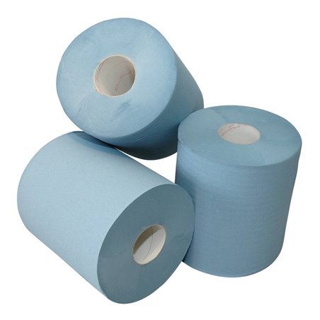 Cleaning Roll Blue Midi 2 layer (EM) 150m 400 Sheets - Horecavoordeel.com