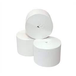 Toilet paper Robaline Coreless 1 Layers White 36 - Horecavoordeel.com