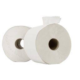 Toilet paper Compact Robaline Tissue White (without a cap) 100m 714 Sheets - Horecavoordeel.com