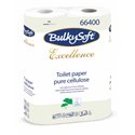 Toilet paper Bulkysoft 150 Sheets 4 Layers White - Horecavoordeel.com