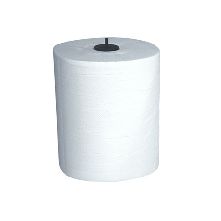 Roll towel Mini Matic (EM) 2 layer White 160m - Horecavoordeel.com