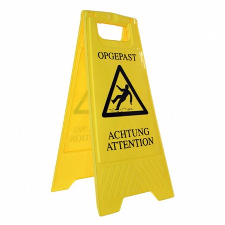 Safety Board Smooth Floor Yellow - Horecavoordeel.com