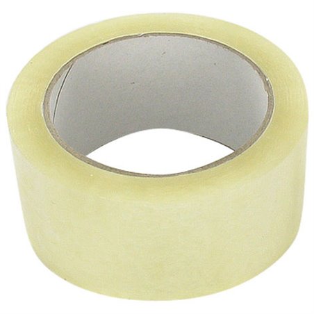 PP Tape Transparent High Tack Extra 48mm x 66 meter (Small package) - Horecavoordeel.com