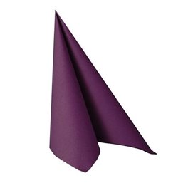 Napkins Purple 33x33cm 2 Layers 1-4 fold - Horecavoordeel.com