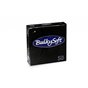 Servetten Zwart 2 Laags 1/4 Vouw Bulkysoft 240 x 240mm Horecavoordeel.com