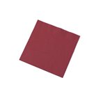 Servetten Bordeaux Rood 2 Laags 1/4 Vouw Fasana 400 x 400mm Horecavoordeel.com