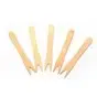 Wooden French fries Forks (fsc) 85mm Dispenser Box - Horecavoordeel.com