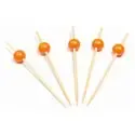 Bamboo Prickers with Orange bulb 120mm - Horecavoordeel.com