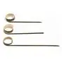 Bamboo Prickers curled Black 90mm - Horecavoordeel.com
