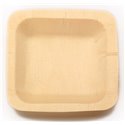 Wooden Bowl Square (fsc) 110x110mm - Horecavoordeel.com