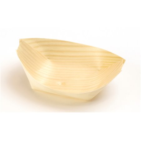 Wooden Boat (fsc) 80x45mm - Horecavoordeel.com