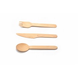 Wooden Forks (fsc) 160mm - Horecavoordeel.com