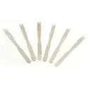 Wooden French fries Forks (fsc) 140mm - Horecavoordeel.com