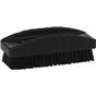 Nail brush - Small Work Brush Polyester Fiber, Hard 130x50x40mm Black - Horecavoordeel.com