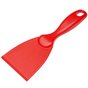 Rechte Smalle Handschraper Polypropyleen 75x18x210mm Rood Horecavoordeel.com