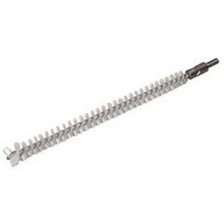 Pipe Brush For Flexible Cable with Polyester Fibers, Medium ø12x200mm, Medium White - Horecavoordeel.com