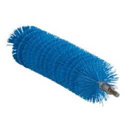 Pipe Brush For Flexible Cable with Polyester Fibers, Medium ø40x200mm, Medium Blue - Horecavoordeel.com