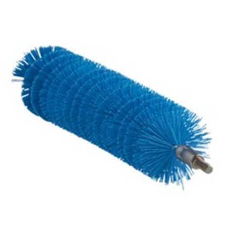 Pipe Brush For Flexible Cable with Polyester Fibers, Medium ø40x200mm, Medium Blue - Horecavoordeel.com