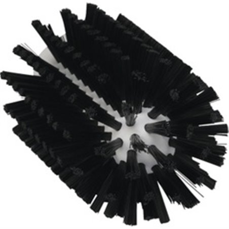 Pipe brush, Helve model Polyester Fiber ø77x155mm, Medium Black - Horecavoordeel.com